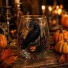 Halloween Glass Cup Set - Themed Tumbler for Holiday Parties and Everyday Use