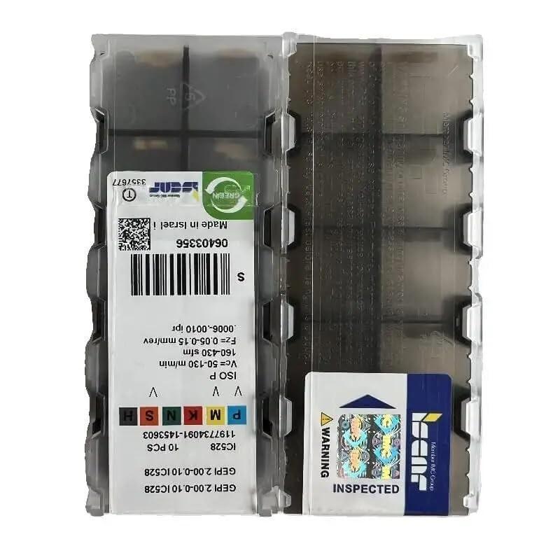 ISCAR / GEPI2.00-0.10 IC528 /Industrial indexable Carbide Inserts 10 PCS