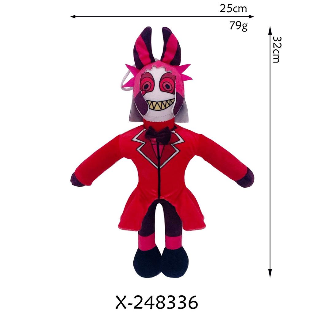 New Product Hazbinhotel Doll Gift Hell Inn Plush Toy Doll Claw Machine Doll Children