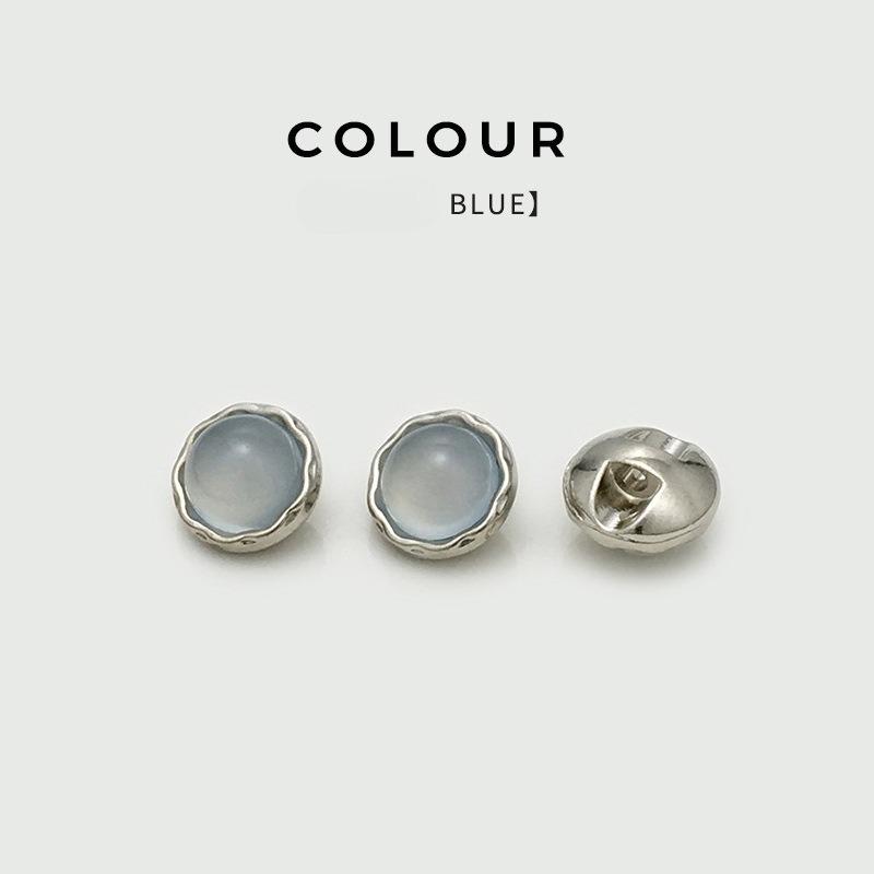 10pcs Colorful Shank Buttons 21/25mm Round Plastic Shank Buttons Coat Buttons DIY Clothes Sewing Accessories