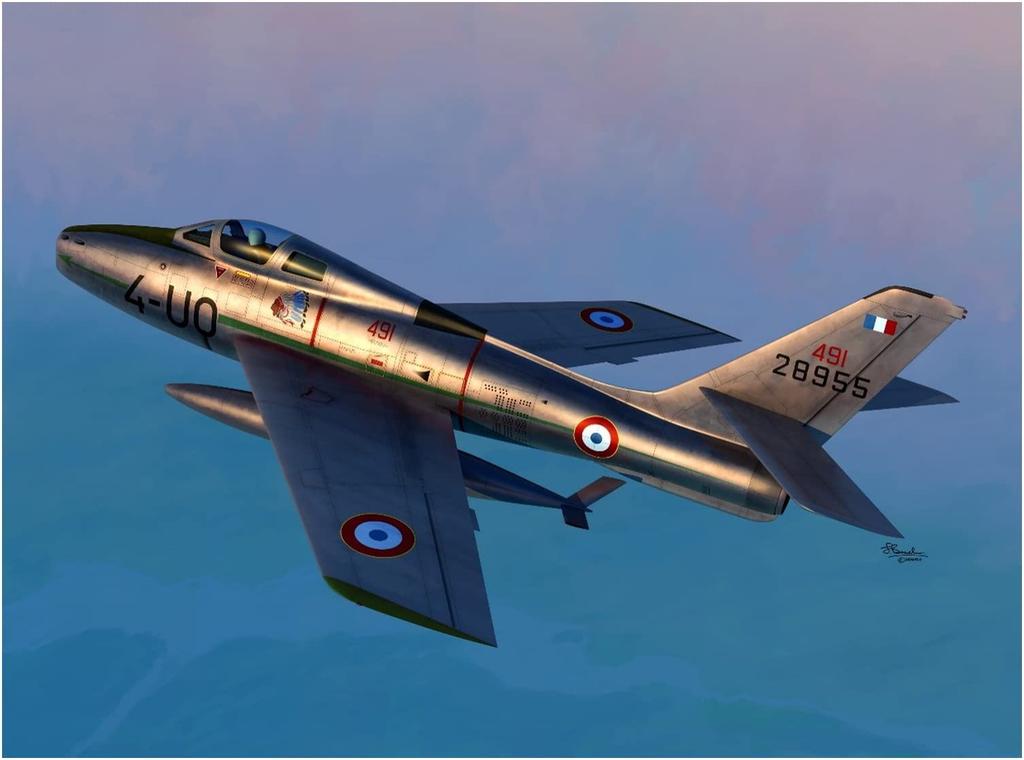 Sword Thunderstreak Part 2 Plastic Model SWD72147 1/72 F-84F