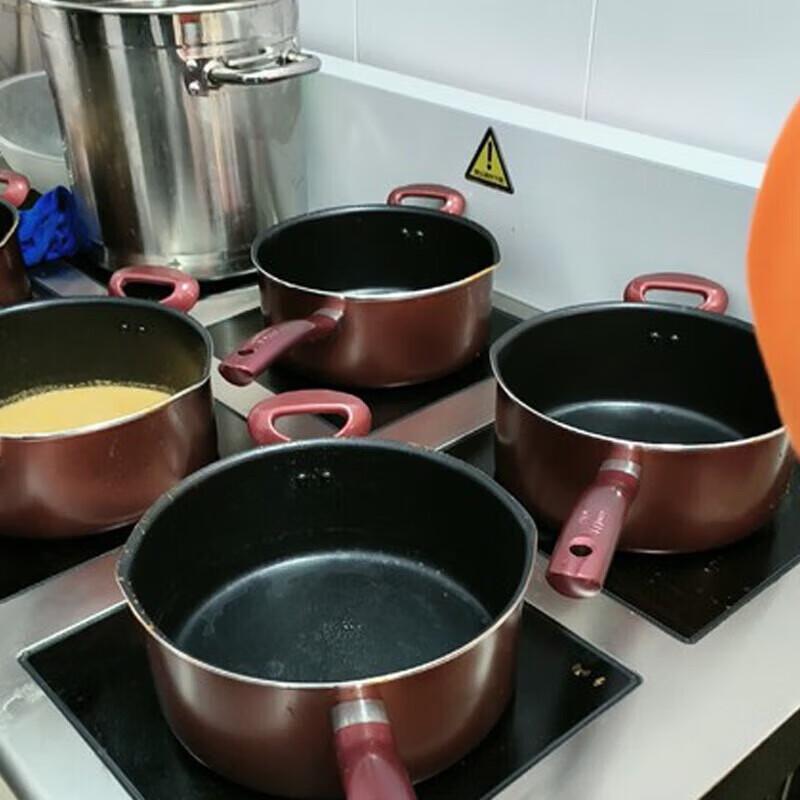 Chudahuang 22cm Non-stick Long Handle Soup Pot