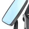 2pcs Motorcycle Rearview Mirror Rectangular Aluminum Alloy Universal Handlebar Mirror for Motorbike