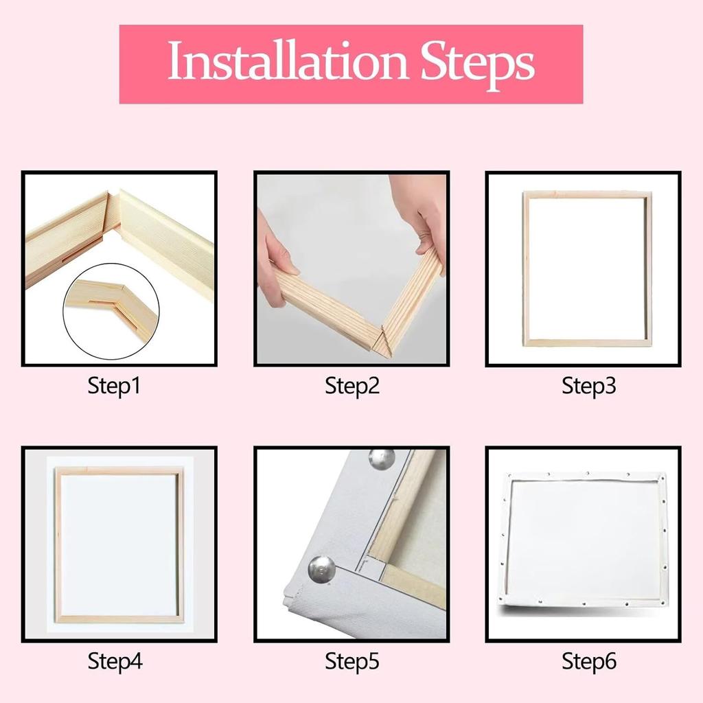 Beautiful Starry Sky Paint by Number for Beginner and Kids, Plant Paint by Numbers for Kids and Beginner,Arts Craft for Home Wall Art Decor,Oil