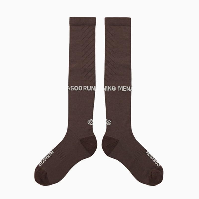 MENASOO Menasoo Long Socks_Brown