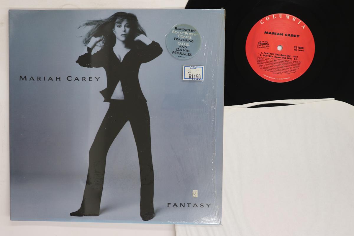 

12inch Record MARIAH CAREY Fantasy 44X78044CS7806 COLUMBIA 1995 US Pop Used