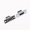 5/10Pcs 2-Pin Female Connector Jacks Charging Port Forward And Reverse Usb 3.1 Type C Sockets With Screw Mounting Plate