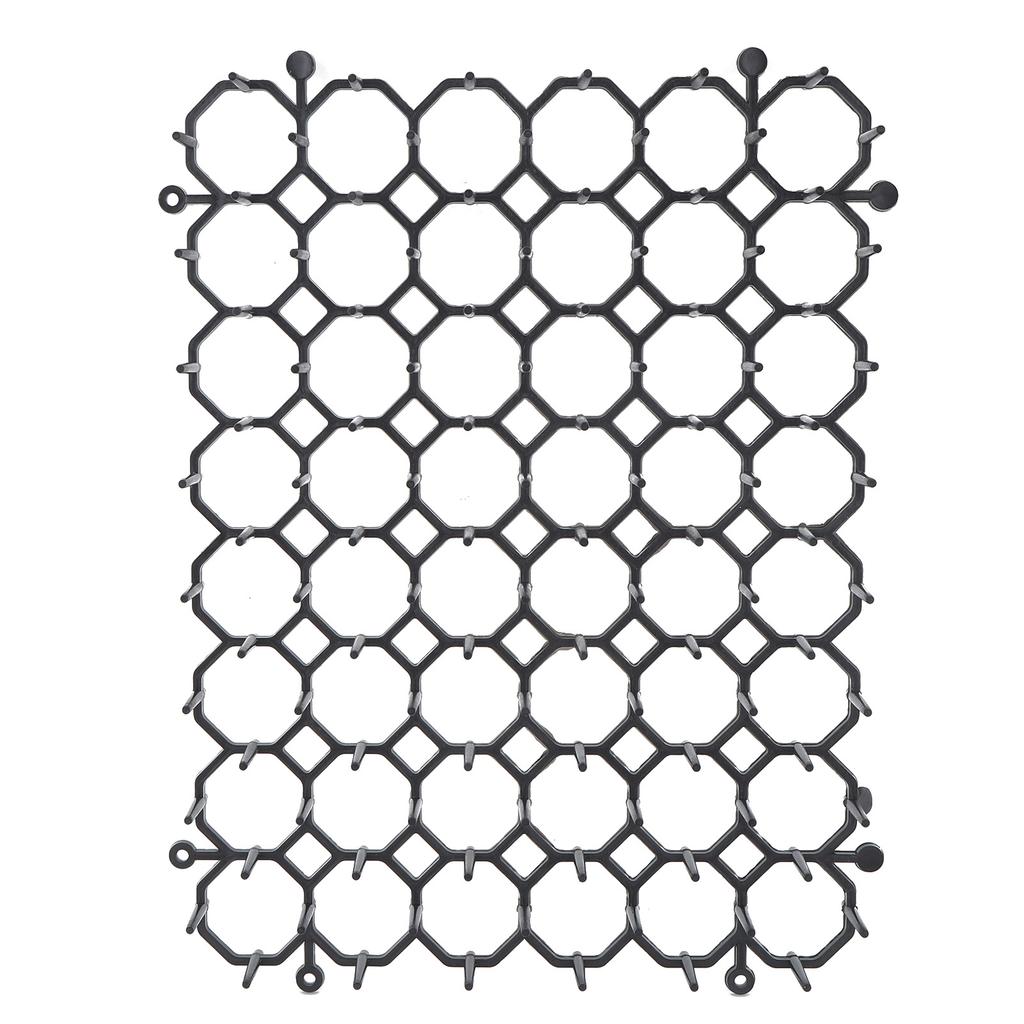 12Pcs Cat Deterrent Mat Anti Cat Dog Network Indoor Outdoor Repellent Training Plastic Spike Mat