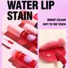 HANDAIYAN Water Lip Stain, 2-in-1 Glossy Liquid Lipstick, Long-Lasting Moisturizing Lip Tint Waterproof Tinted Lip Gloss Cosmetics for Women