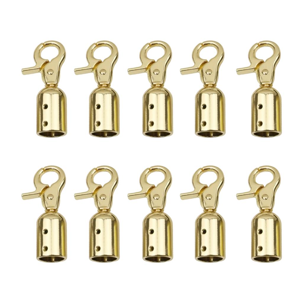 Bag Metal Buckles Tassel End Cap Clasp for Bag Straps Handbag Chain Hanger Strap Connector Diy Hardware Accessories