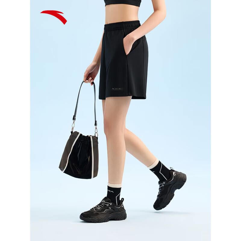 ANTA Women's Ice-Skin Knit Training Shorts