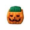 1/5Pcs Halloween Cube Head Figurine Spooky Mini Skull Pumpkin Zombie Black Cat Head Resin Statue Toy Home Office Desktop Decoration Ornament