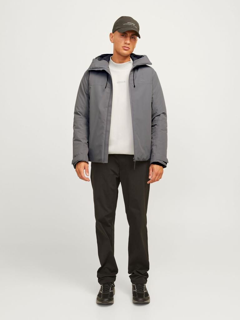 Демисезонная куртка Jack & Jones Jcosummit Padded Shell Jacket Sn (12262093) gargoyle