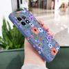 Miss Flower Phone Case For Oneplus 11 11R 10 10R 10T 9R 9RT 9 8T 8 7 7T Pro 5G Liquid Silicone Cover