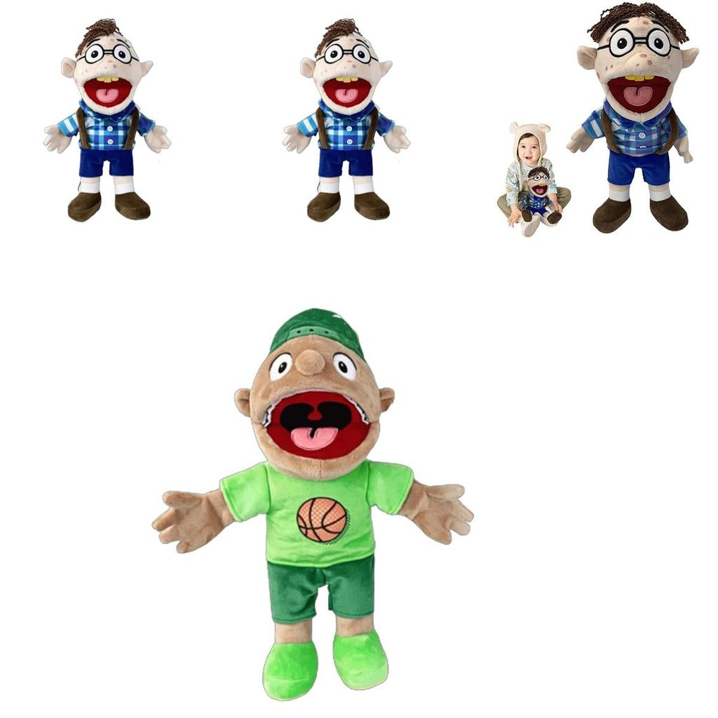 Jeff Plush Toy Puppet For Parent-child Interaction Joseph/bernard Schoolmate