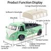 1:32 Scale Beetle GSR Car T1 Bus Model Toy Sound Light Vehicles Alloy Diecast Pull Back Miniature Models Kids Holiday Gifts