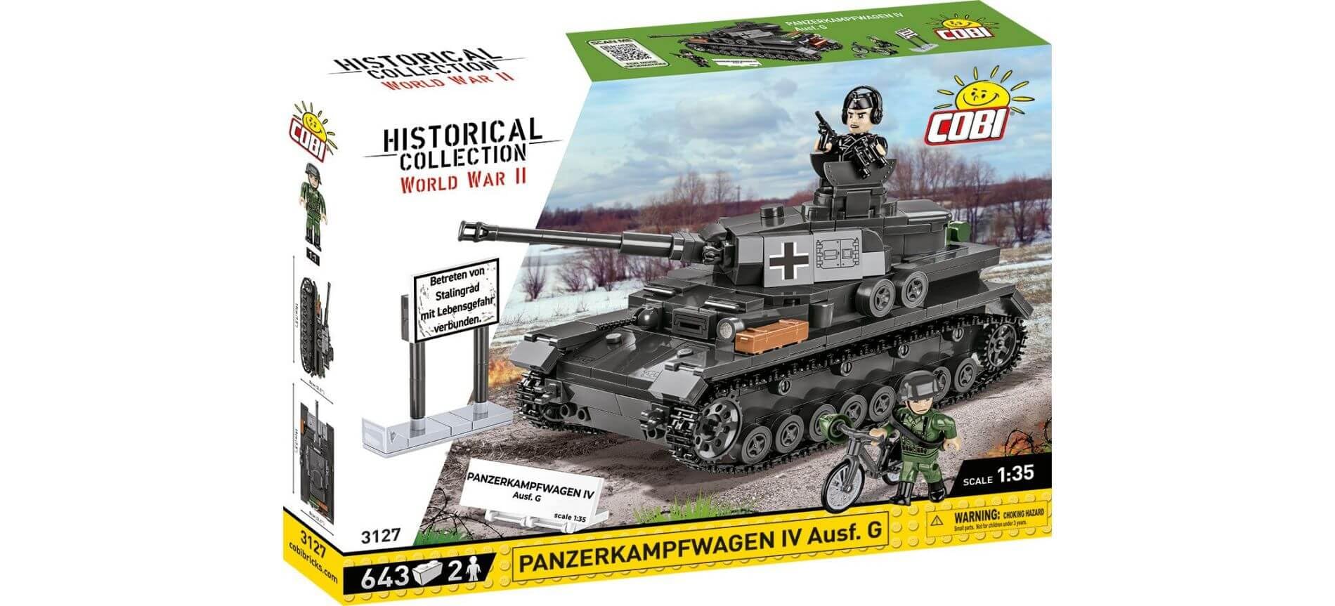 

COBI Panzerkampfwagen IV Ausf.G
