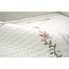 Pastoral Style Thick Sofa Covers Non-slip Soft Off White Sofa Cushion Mat  Buckwheat Flower Embroidery L-type Corner Couch Cover