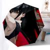 1pc Anime Character Outdoor Umbrella - Automatic Opening/Closing, Portable 3-Fold Design, 8-Bone Iron Frame - Perfect Gift for Fans, Travelers, Daily