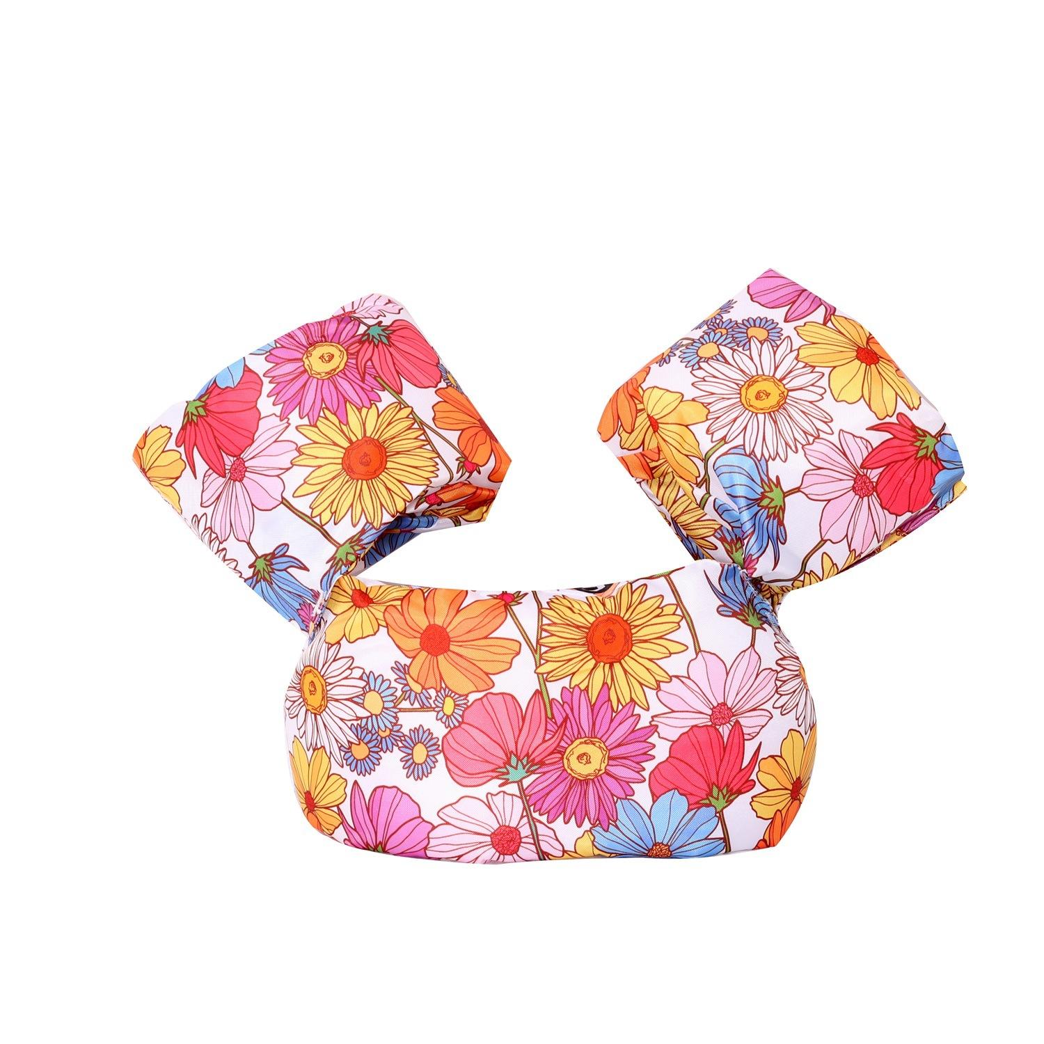 

Kids Pool Float Vest Foam Baby Swimsuit Swimming Rings Swimming Training Floating Arm Sleeve Swim Buoyancy Vest жовтий