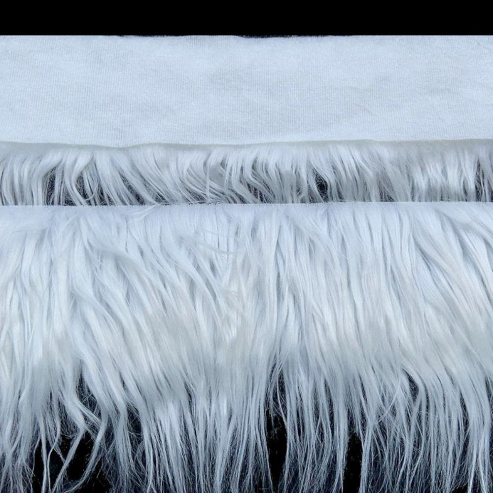 DIY Faux Fur Ribbon Fluffy Soft Xmas Tree Decor Ribbon Washable Green/White Christmas Party Props Christmas Decoration