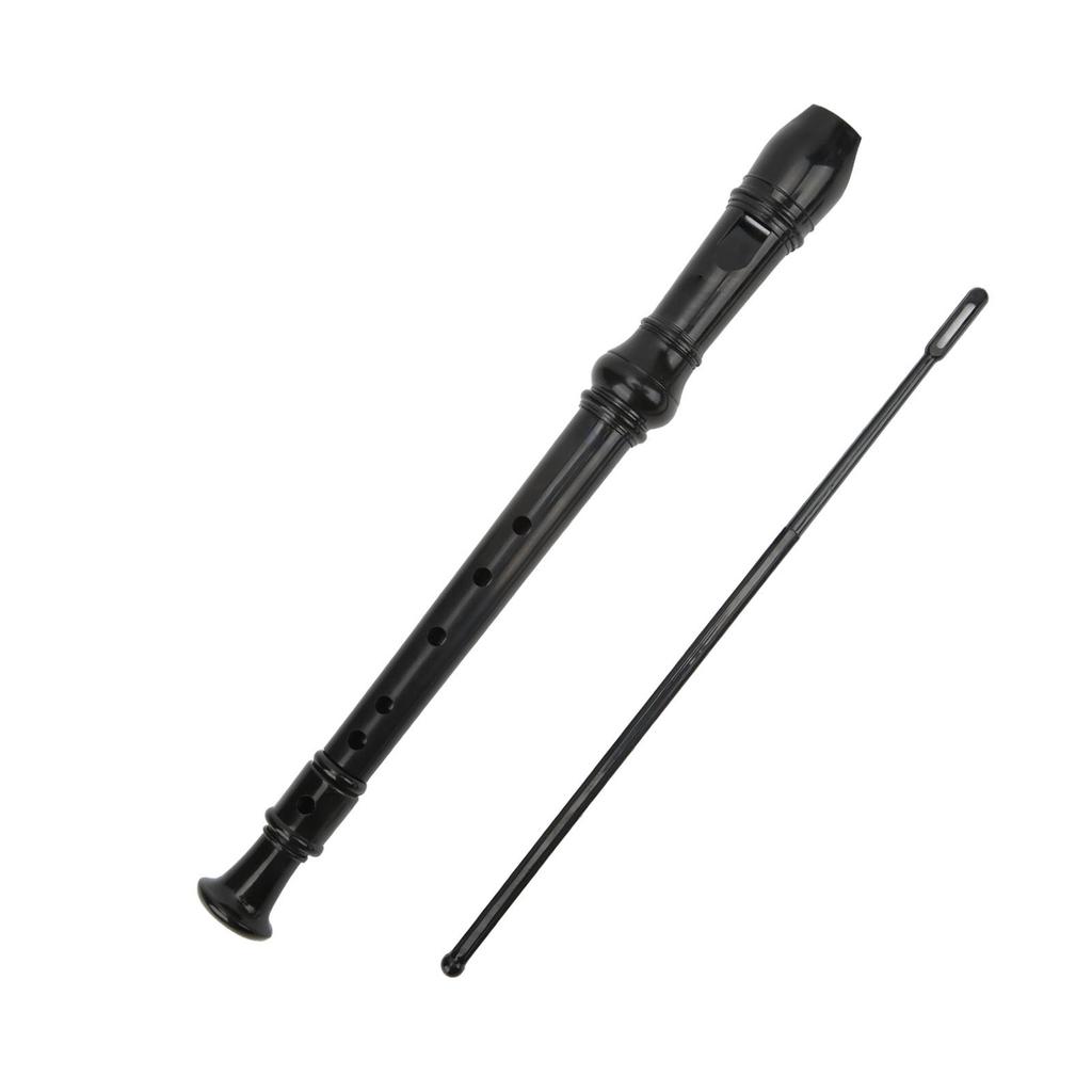 Blockflöte Sopran-Blockflöte im deutschen Stil, ABS, 6 Löcher, mit Reinigungsstab für Kinder