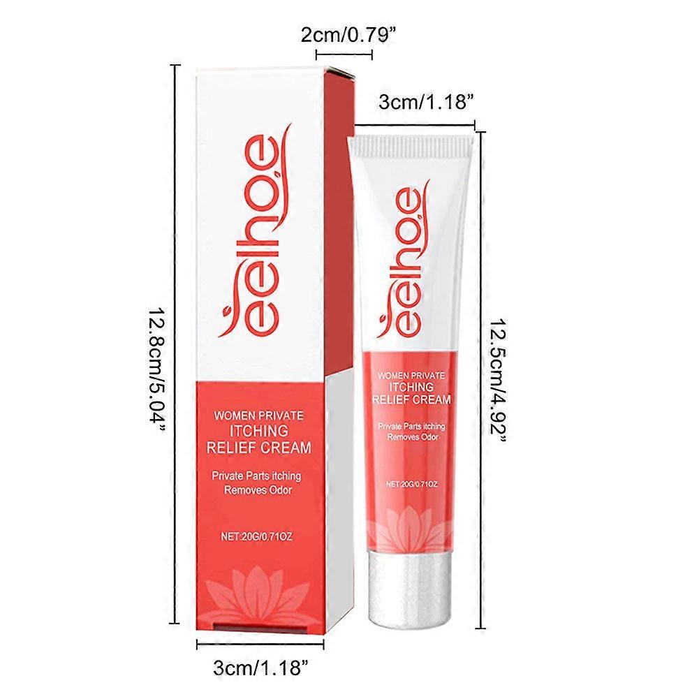 Itch Relief for Private Parts Extra Strength Anti-Itch Cream for Women Itch Treatments for Dryness Burning Redness