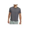 Under Armour Iso-Chill Ss25 Cool Series Comfortable Soft Skin-Friendly Fashion Short Sleeve Breathable T-Shirt Men T-Shirts Rhino-Gray 1389802-025