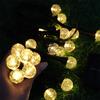 Solar Bubble Ball Lawn Lights Outdoor Garden Pilot Light String for Lawn Patio Camping Birthday Lawn Decor Decoration Lighting