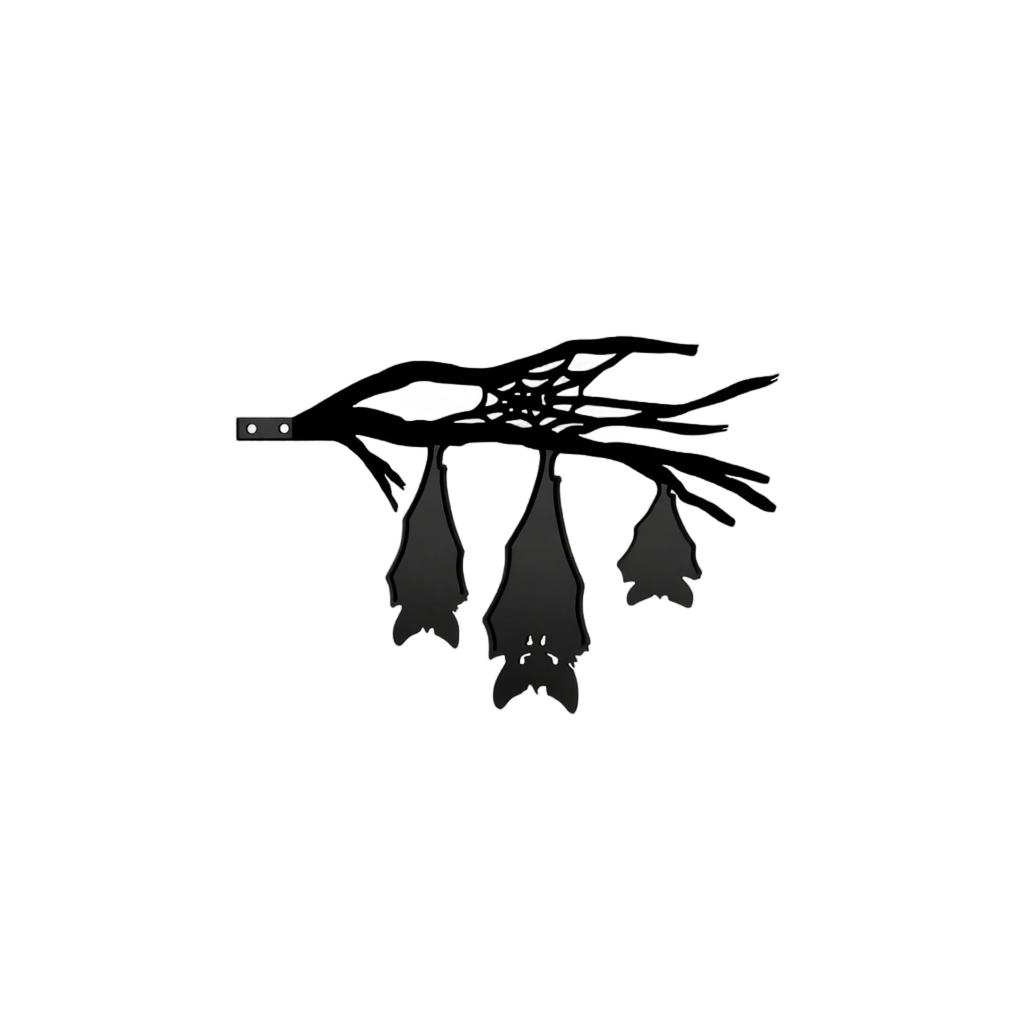 Boomstronk Tuin met 3 Hangende Silhouetten voor Tuin Terras Buiten Decoratie