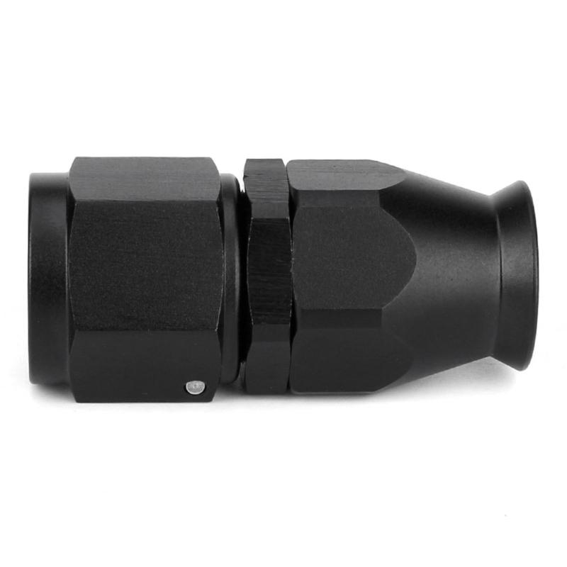 Pack of 4 PTFE Fuel Hose End Joint Fitting Adapter Straight Aluminum Hose End Fitting Auto Accessory Quick Installation