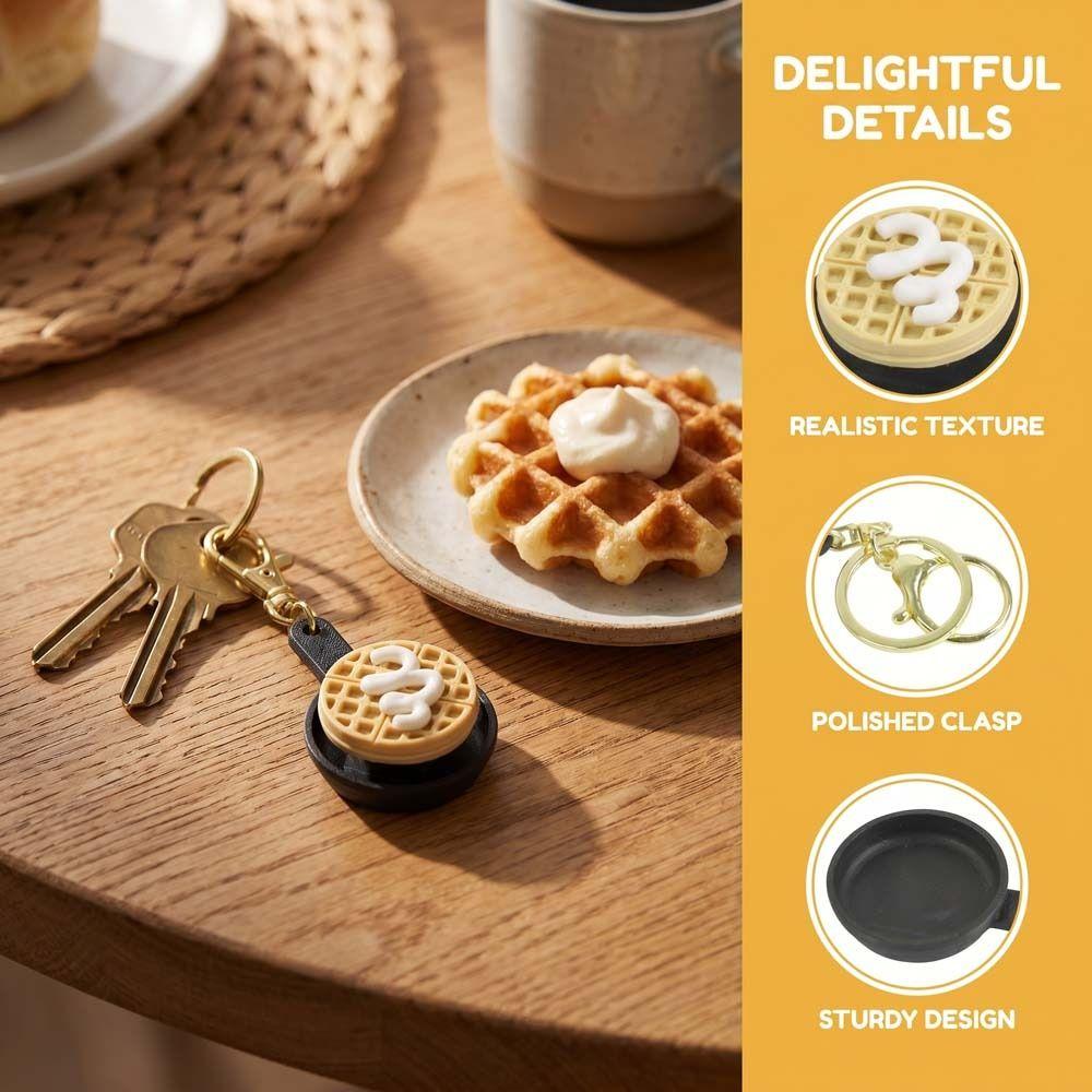 Mini Cartoon Cheesecake Pendant 3D Printed Keyboard Fidget Toy Kids Birthday Party