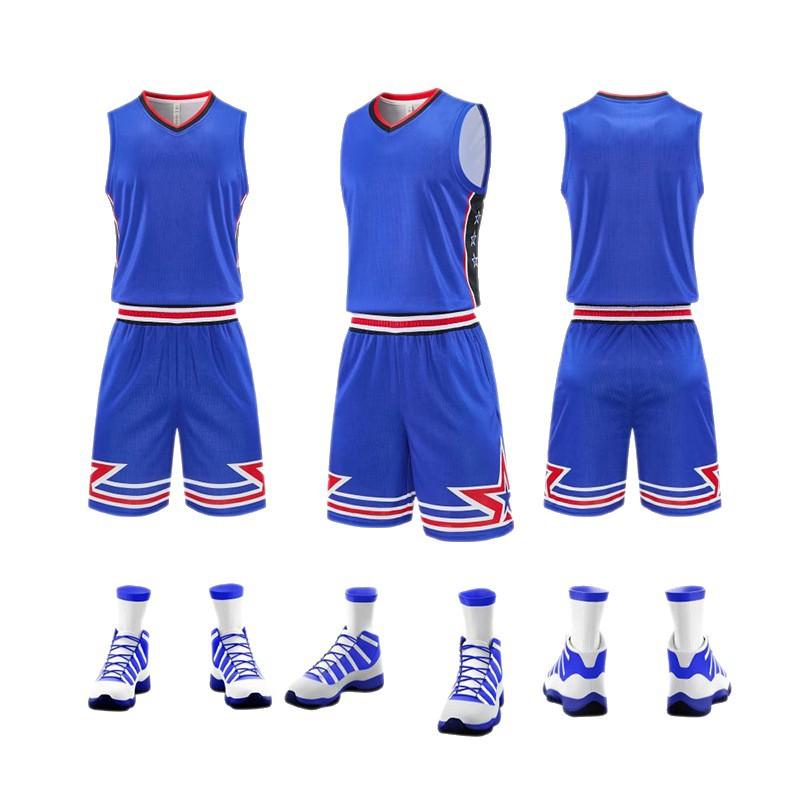 New Basketball Uniform Sets, Men's and Women's Student Team Competition Uniforms, Youth Sports Training Camps, Children's Basketball Uniforms