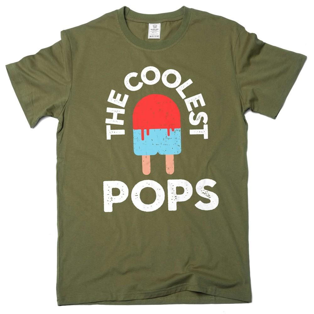 Men s Coolest Pops T-shirt, Grandpa Funny gifts, Papa Father s day grandpa Tee Unisex T-Shirt XXL