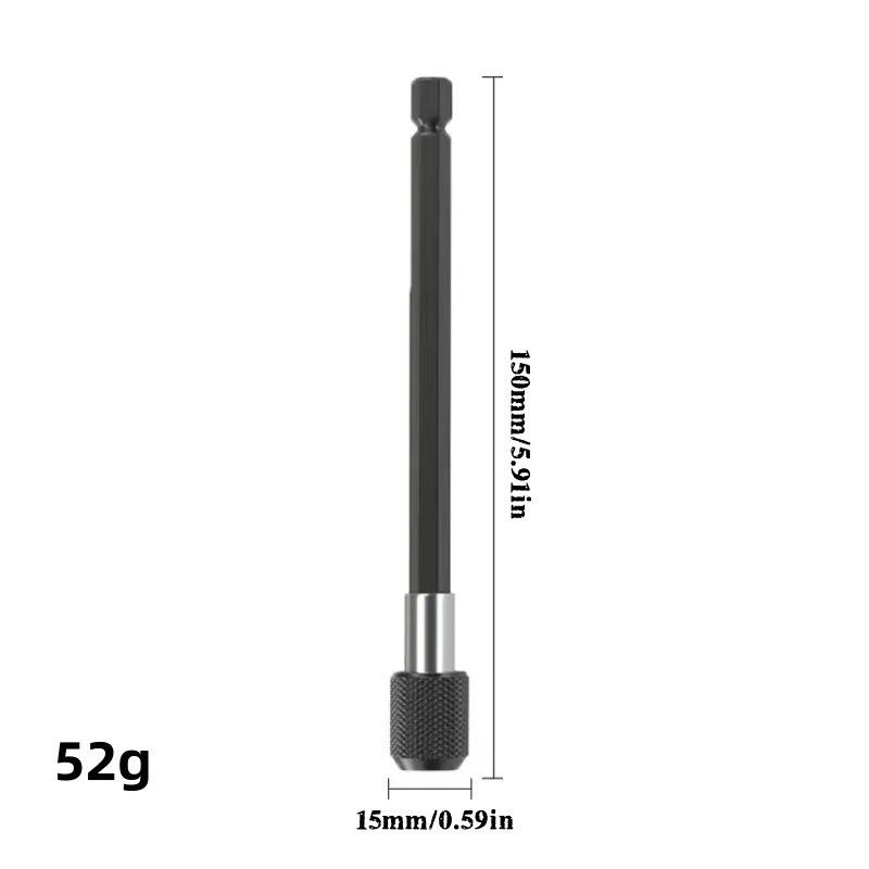 Sechskant Schnellwechsel Selbstverriegelnde Bohrerverlängerungsstange 60/100/150mm Adapter