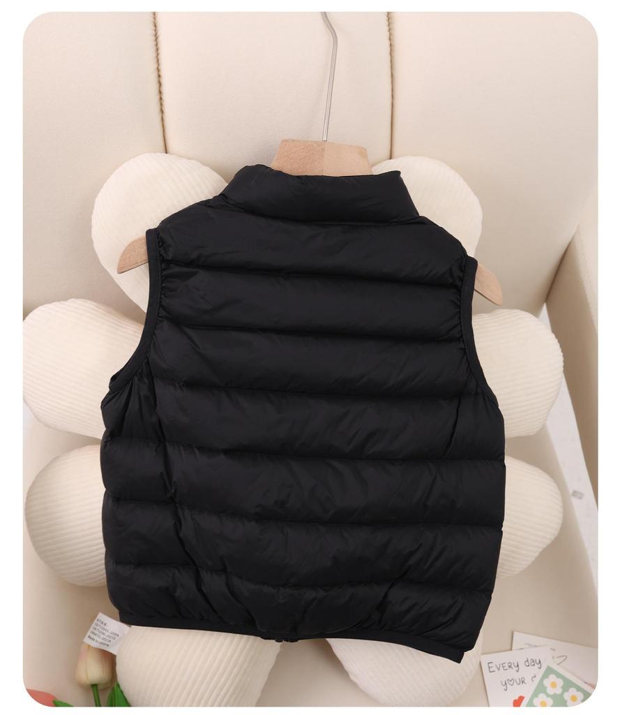 2026 Ultra-light Kids' Down Vest - 90% White Duck Down for Boys & Girls