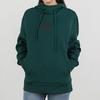 Adidas Logo Print Loose Fit Hoodie Women hoodies Green GM1414