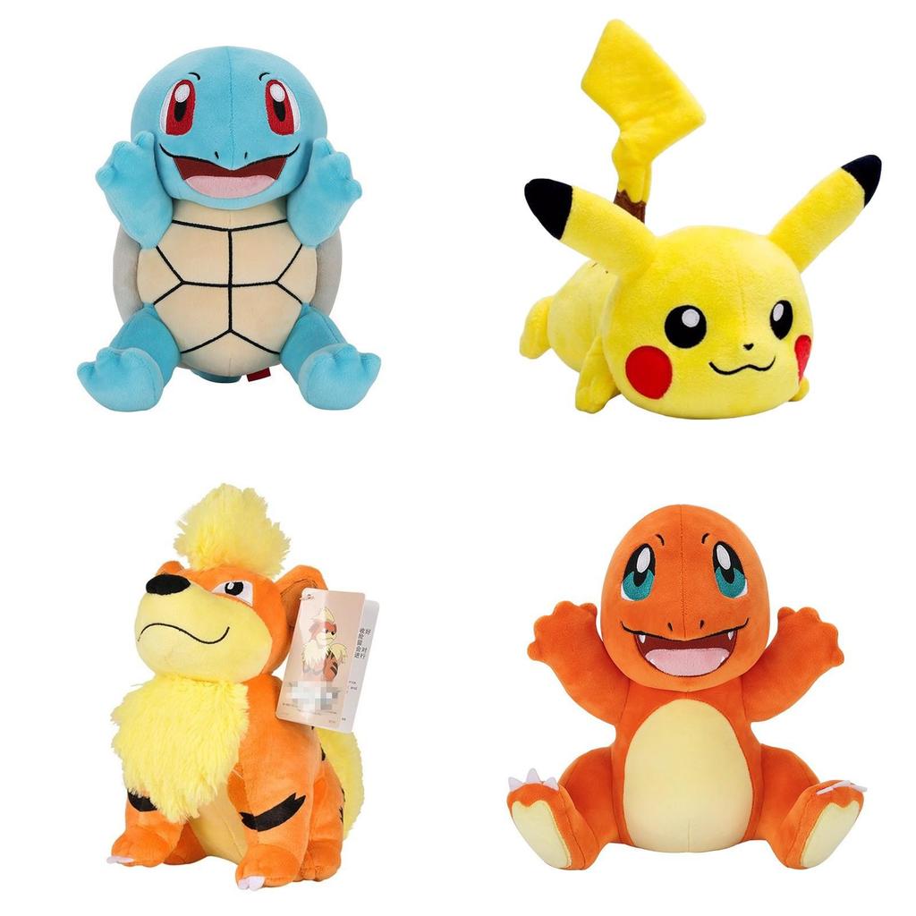 Pokemon Weiches Plüschtier Pikachu Kristall Super Weich Für Kinder Sammler