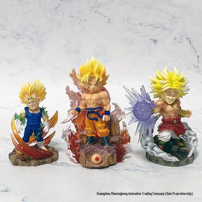 Vegeta Super Saiyan Q Version & Broly Goku Dämonisiert Boxed Figuren Set