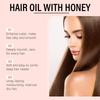 HOEGOA Honey Nourishing Hair Oil Scalp Care Essence nourishes the scalp, absorbs nutrients, and smoothes hair.