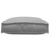 Cushions 6 pcs Grey 40 x 40 x 8 cm Oxford Fabric