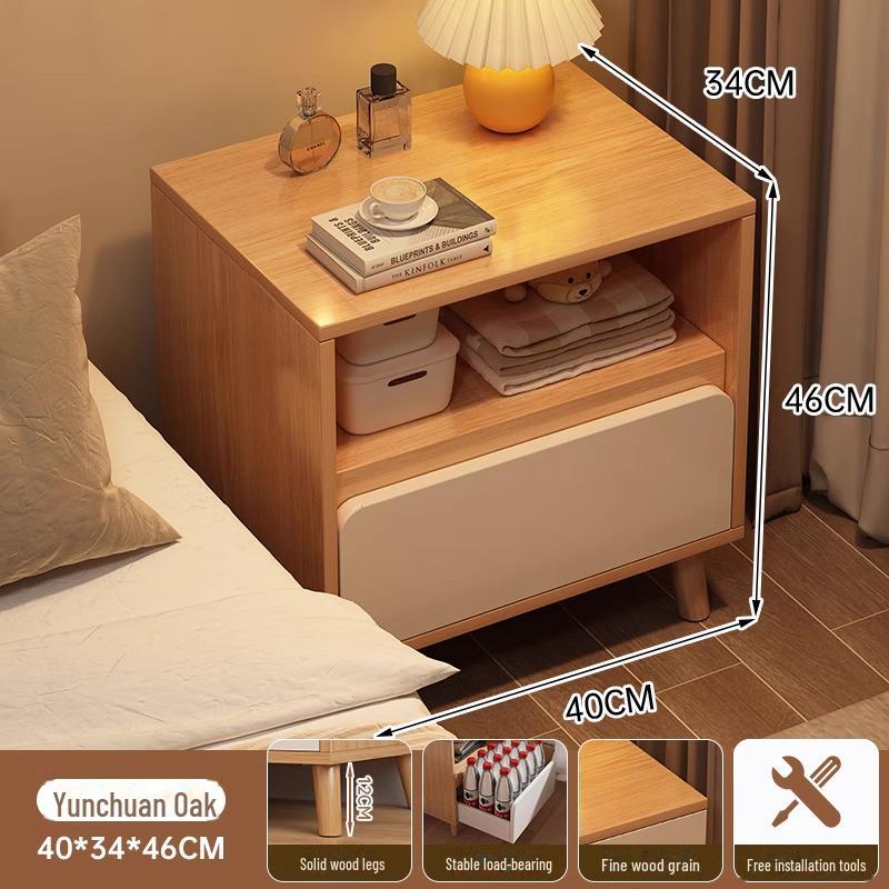 Modern Bedside Storage Cabinet for Bedrooms and Rentals