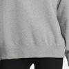 Nike Logo Pullover Crewneck Long Sleeve Sweatshirt Women Sweatshirt Gray DQ5543-091