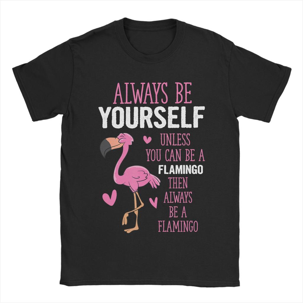 Unisex Unisexs Our Flock Rocks Flamingo T Shirts Pure Cotton Clothing Novelty Short Sleeve Tee Shirt Graphic Printed TShirt