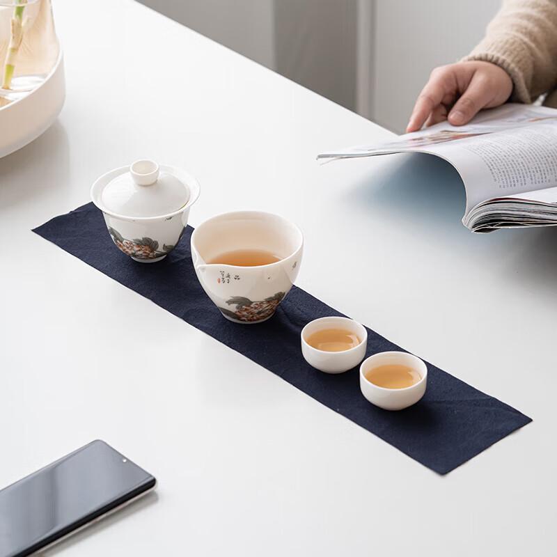 Su's Ceramic Portable Travel Tea Set