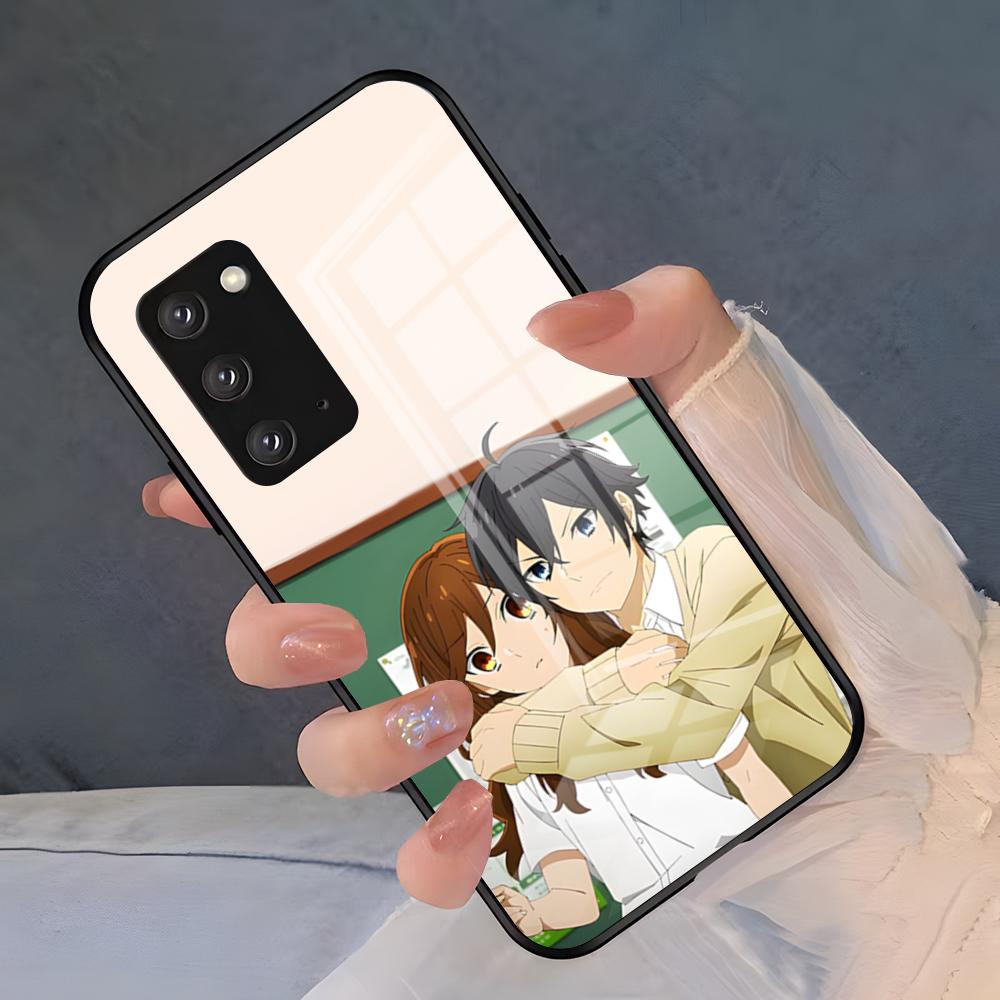 Anime Horimiya Phone Case For Samsung S26 S25 Plus S20 S20 Plus S22 Ultra S23 FE S21 Plus S21 Ultra Glass Cover