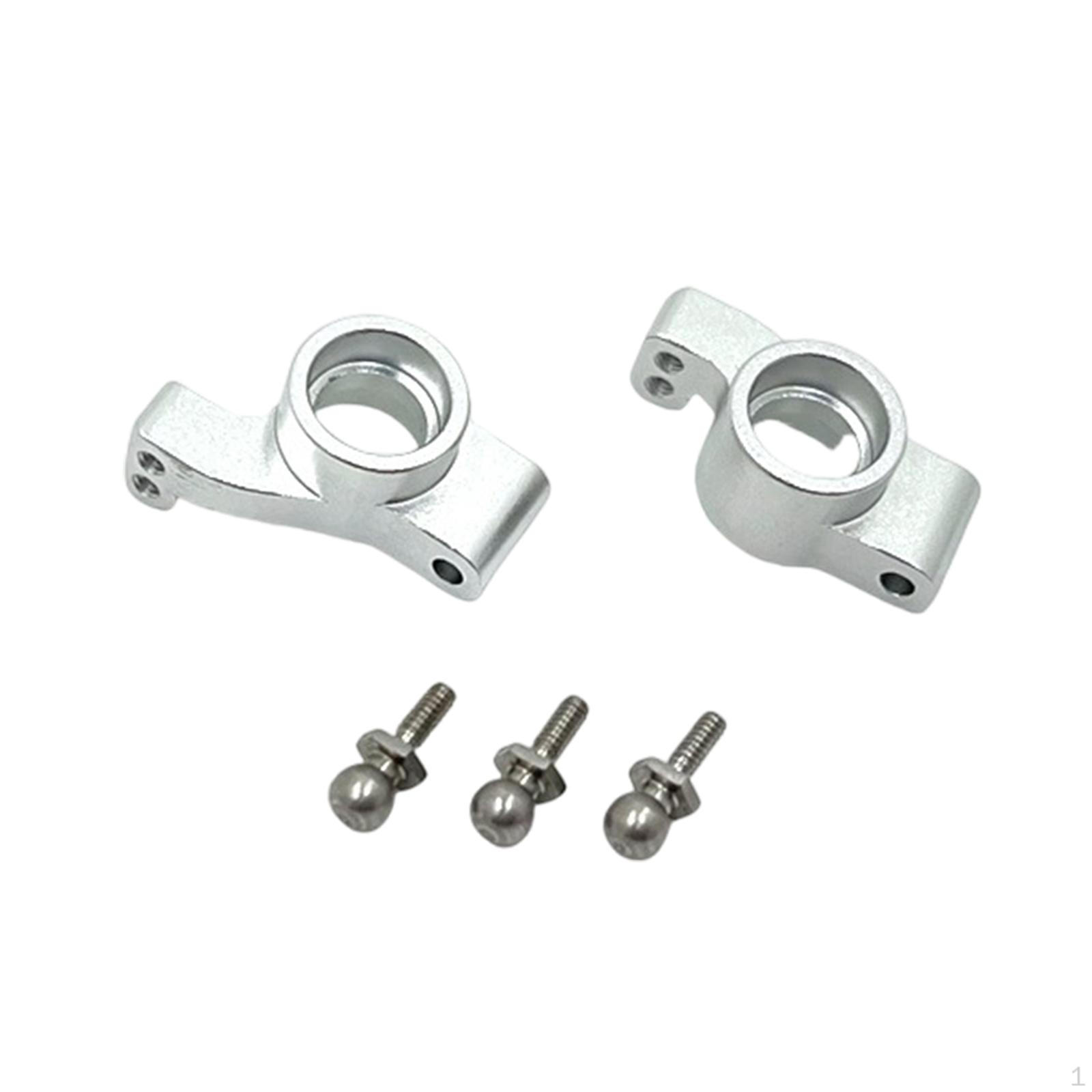 

RC Rear Wheel Seat Cup Assembly Easy to Install Replacement Vehicle Parts for 244016 1/24 Car Silver