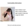 Cute Warmth Cartoon Collar Scarf Scarves Wraps Child