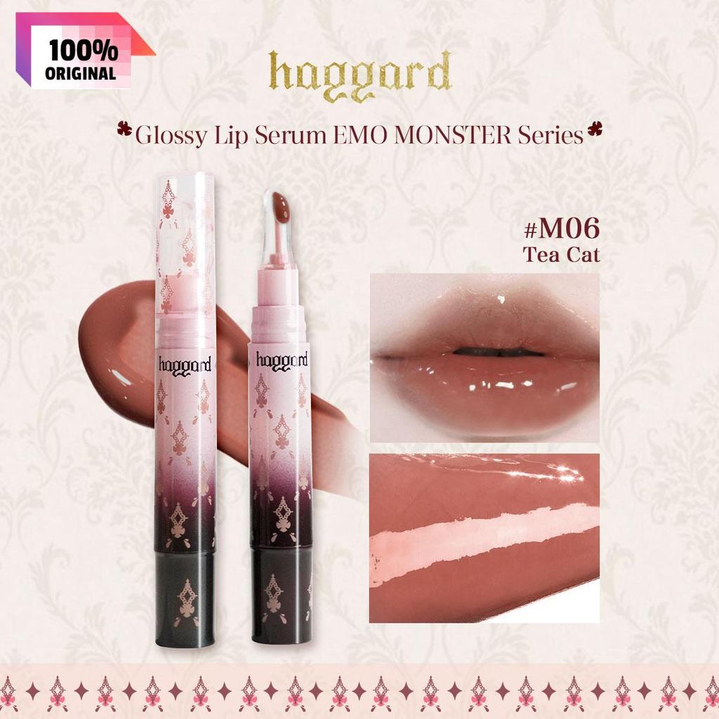 Haggard Glossy Lip Serum EMO MONSTER Series 3.5g/0.12oz (7 Color Options)