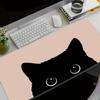 Funny  Cat  Black Cute Kawaii Mouse Pad Nonslip Thickened MousePad Large Writing Lockedge Gaming Cushion Office Student
